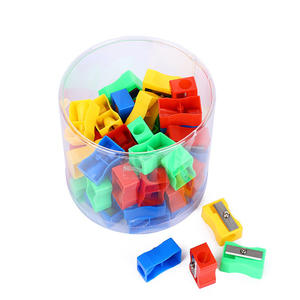 Mini <span class=keywords><strong>temperamatite</strong></span> rettangolare in plastica <span class=keywords><strong>per</strong></span> studenti, <span class=keywords><strong>temperamatite</strong></span> quadrato piccolo <span class=keywords><strong>per</strong></span> regalo - Product Image 2