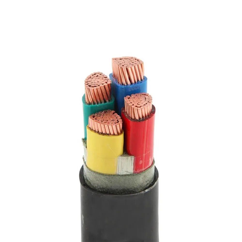 China Supplier New Brand 2022 Single Core Cable Nyy-j Insulated PVC Cable Electric Power Cable