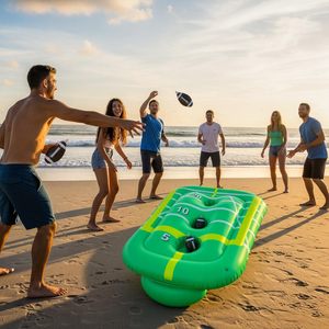 Hot Selling 36 Inch <b>Inflatable</b> Football Toss <b>Pool</b> Game Floating Target with Balls Summer Water Toy <b>for</b> Adults Family Beach Yard - Product Image 5