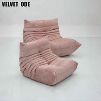 Fauteuil lounge Caterpillar à profil bas, pour coin, avec bord roulé, direct usine, Snuggle Spot, style à emporter, produit phare