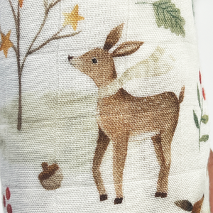 Impresión personalizada 70 bambú 30 algodón orgánico 2 <span class=keywords><strong>4</strong></span> 6 capas muselina cuadrados edredón ropa de cama de bebé envoltura Babi muselina Swaddle mantas de bebé - Product Image 4