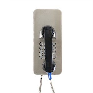 Teléfono Celular 4G de Acero Inoxidable, Apto para Cárceles, Bancos y Emergencias, con Teclado Metálico Completo, J&R JR205-FK - Product Image 2