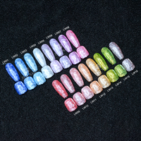 Gel UV pour ongles avec logo personnalisé, construction de la forme, longue tenue, 16 couleurs, 5g, gels d'extension durs