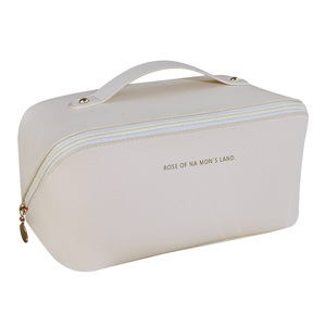 New Large Capacity Travel Cosmetic Storage Bag Organizer Waterproof PU Leather <b>Makeup</b> Case Professional <b>Box</b> for Women Luxury - Product Image 1