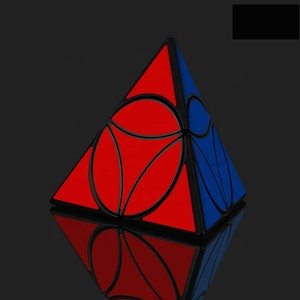 Sản Phẩm Mới Qiyi Đồng Xu <span class=keywords><strong>Tetrahedron</strong></span> Pyraminx Khối Lập Phương Ma Thuật Tốc Độ Trơn Bằng Nhựa Đồ Chơi Xếp Hình Cho Trẻ Em - Product Image 3