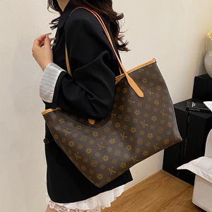 Bolsa de mano personalizada con logo, de gran capacidad, nueva, informal, multiusos, para mujer, impresa, para viaje. - Product Image 4