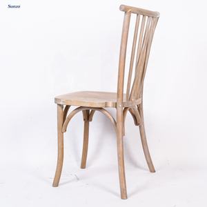Sedia impilabile in stile antico con schienale a croce <span class=keywords><strong>Botanica</strong></span> per matrimoni, ristoranti, feste ed eventi - Product Image 2