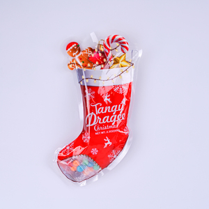 Nuovo arrivo frutta esotica aromatizzata <span class=keywords><strong>caramelle</strong></span> Bonbon in imballaggio di <span class=keywords><strong>natale</strong></span> calze con pupazzo di neve disegni gomma da masticare Halal per i bambini - Product Image 3