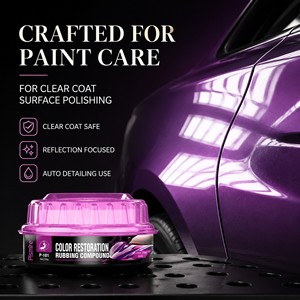 Composé de polissage pour la restauration des couleurs 230g, sans danger pour la peinture, utilisation pour le detailing automobile - Product Image 1
