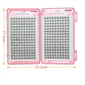Juego <span class=keywords><strong>de</strong></span> 32 Pares <span class=keywords><strong>de</strong></span> Pestañas Postizas <span class=keywords><strong>de</strong></span> Gran Capacidad, Voluminosas, Rizadas, Extensión Diagonal, Aspecto Natural y Realista, Banda Antideslizante - Product Image 5