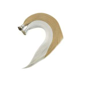 Pointe en F en kératine, cheveux 100% humains vierges, brillance de verre, résistants à la décoloration, faible MOQ, en stock, livraison rapide - Product Image 3