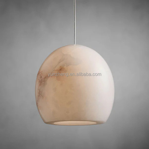 Lampadario LED in Alabastro Naturale dal <span class=keywords><strong>Design</strong></span> Nordico Creativo e Minimalista per Sala da Pranzo, Soggiorno, Scale e Bar - Product Image 4