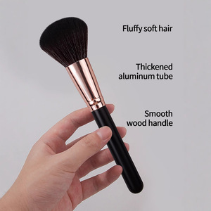 แปรงคอนทัวร์แบบหัวตัด ขนแปรงสังเคราะห์ ด้ามไม้ สำหรับแต่งหน้า - Product Image 4