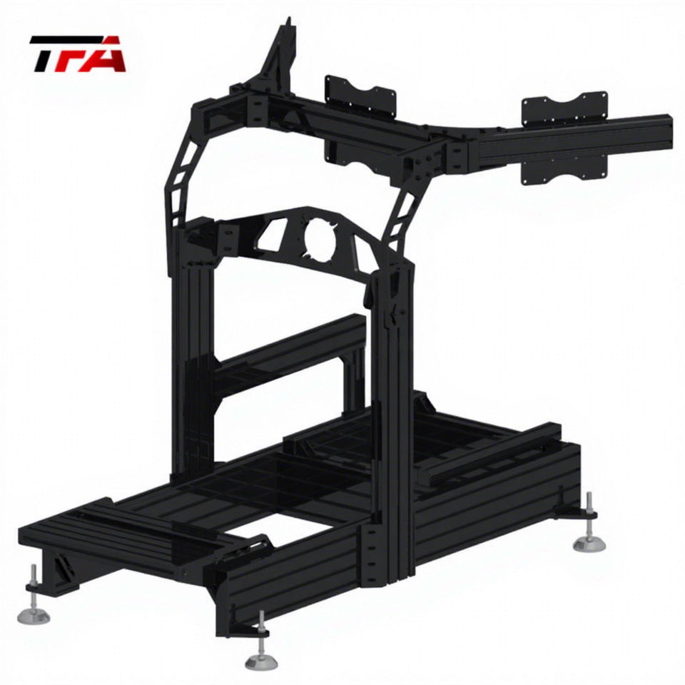Direct Drive Sim Racing Rig Cockpit Kit Aluminum Profile Seat Bracket ...