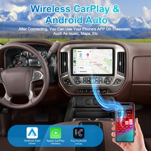 Nouvel arrivage : Autoradio multimédia Android pour Chevrolet Silverado GMC Sierra 2014-2018 avec écran, Carplay et navigation - Product Image 6