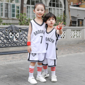 بدلات رياضية صيفية للأطفال 2026 من البوليستر الشبكي لكرة السلة، زي موحد للأولاد من بولو كارلس - Product Image 1