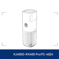 Filter HEPA Pengganti KJ400G-RX400PRO/FC-40Z4 untuk Pembersih Udara MIDEA