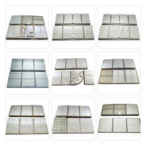 ขาตั้งเครื่องประดับโลหะหุ้มหนัง PU และไมโครไฟเบอร์ สำหรับโชว์สร้อยคอ แหวน กำไลข้อมือ และเครื่องประดับอื่นๆ บนถาดเครื่องประดับ - Product Image 3