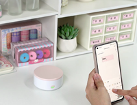 Imprimante portable sans fil pour étiquettes de prix en papier thermique, sans encre, codes-barres, codes QR, mini imprimante de poche pour téléphone portable BT