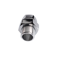 Raccord de compression en laiton chromé pour tuyau de gaz de plomberie BJ61006