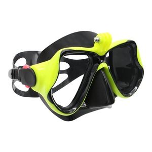 Máscara de Buceo para Adultos con Soporte para GoPro, Lentes de Vidrio Templado, Marco de Silicona para Snorkel y Buceo en Aguas Profundas - Product Image 2