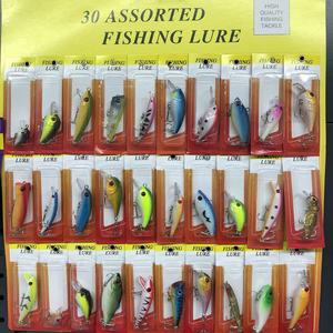 Chất Lượng Cao Mồi Câu Cá Mồi Đặt Hộp 30 Các Loại Khác Nhau của Mồi Minnow Vib Popper Lures - Product Image 6