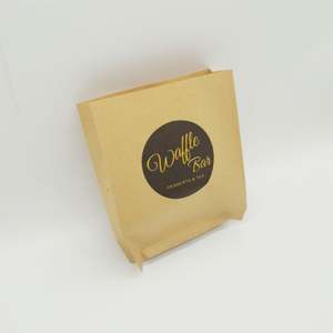 Sac en papier alimentaire anti-graisse pour gaufres, poulet frit et pâtisseries à emporter - Product Image 4