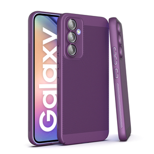 Transpirable verano caliente disipación red malla <span class=keywords><strong>PC</strong></span> ultrafino tendencia móvil a prueba de golpes teléfono celular contraportada para Samsung Galaxy A54 - Product Image 6