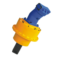 Moteur de boîte de vitesses XinCan ADH3500 pour tarière hydraulique de forage, compatible avec les excavatrices de 2,5 à 4,5 tonnes, couple maximal 4535, pour puits de 35 mm