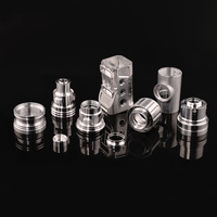 Boîtier d'appareil photo sur mesure, service d'usinage CNC à forte demande, tournage en aluminium et acier inoxydable, fil EDM, OEM