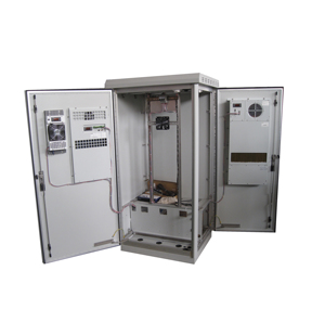 W-TEL Cabinet Telecom esterno <span class=keywords><strong>MSAN</strong></span> IP66 IP65 con condizionatore d'aria e raddrizzatore e sistema di monitoraggio dell'ambiente - Product Image 3