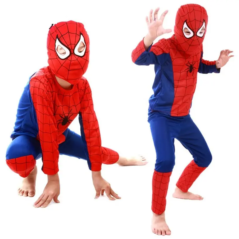 Cosplay Costume for Children Clothing Sets Spider Man Suit funko pop spiderman