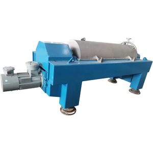 Centrifugeuse de décantation d'huile d'olive de qualité alimentaire en acier inoxydable 316L certifiée CE pour la séparation continue des impuretés dans l'huile d'olive pour les usines d'huile d'olive - Product Image 1