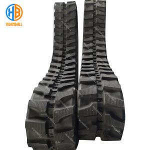 Voie en caoutchouc large de <span class=keywords><strong>12</strong></span> "300X52.5nx82 pour les machines d'excavatrice de Ex30-1 Hitachi Ex30 - Product Image 6