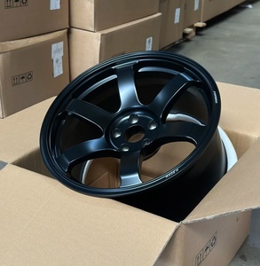 ล้อแม็กซ์ LZT-1260 <span class=keywords><strong>สี</strong></span><span class=keywords><strong>ดำ</strong></span>ซาติน ฟอร์จ โมโนบล็อก Volk Racing <span class=keywords><strong>TE37</strong></span> ขนาด 17 18 19 นิ้ว 5x114.3 5x120 สำหรับ GR86 Civic Type R Si S2000 M3 - Product Image 4