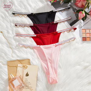 Tanga Sexy para Mujer, Nueva Decoración de Reina de Espadas, Entrepierna de Algodón, Tanga de Tiro Bajo, para Novia, <span class=keywords><strong>Esposa</strong></span>, Amor, Libre y Divertida - Product Image 3