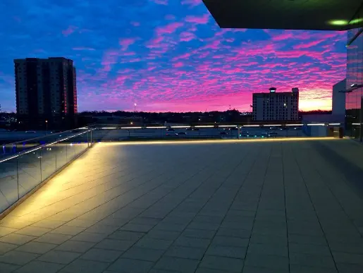 Hochwertige Glaszaun Zapfen Balkon rahmenlose Pool Glas Balustrade