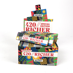Papel de Liar Richer 420 Edición Especial, Tamaño King Size Slim, Diseño Moderno - Product Image 1