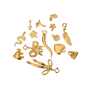 High-End Stainless Steel & 18K Gold DIY Jewelry Accessories for Women Necklaces & <b>Bracelets</b> with Fashion Pendants & Charms - Product Image 1