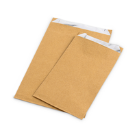 Sac en papier kraft personnalisé écologique avec impression flexo, résistant à la graisse, en aluminium, pour poulet rôti, barbecue et brochettes frites
