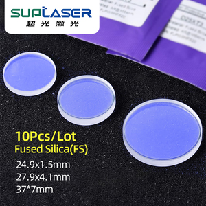 Ống kính đáy d37x7mm công suất cao cho máy laser sợi 6kw-40kw Thiết bị laser 1064nm - Product Image 1