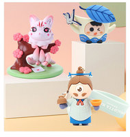 OEM/ODM figurine d'action personnalisée fabricants de jouets PVC 3D mini figurines en caoutchouc silicone Anime PVC figurine d'action 3D