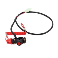 Pièces de moto, VTT, Dune Buggy 49CC-250CC, Bouton de coupure d'urgence double style prise, Vente en gros