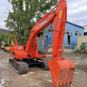 Excavatrice hydraulique originale coréenne Doosan Dh150lc-7 d'occasion Excavatrice sur chenilles Doosan de 14 tonnes basse à vendre en stock - Product Image 2