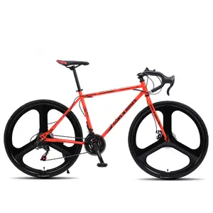 סגנון חדש 700C סגסוגת אלומיניום ציור אופניים היברידיים/אופני מירוצי כביש 10 מהירויות 105 גרו