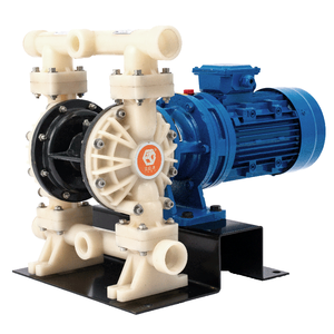Bomba de Diafragma Antiácida de PVDF GODO DBY3S-32F, Bombas Industriales Químicas Dobles - Product Image 3