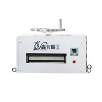 Usine Wuhan gris bleu A4 refroidi à l'eau plastifieuse de cartes en plastique refroidie par air presse à chaud de cartes en PVC