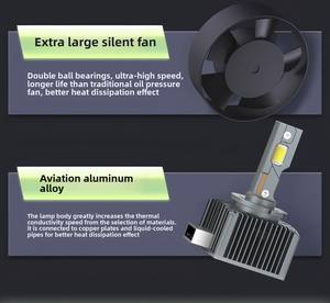 Kit de Conversión de Bombillas LED para Faros Delanteros de 120 W, Luz Baja CANBUS Alta, Bombilla LED Blanca para Automóvil, para Modelos <span class=keywords><strong>Audi</strong></span> Touring Polo D1S D3S D5S D8S - Product Image 5