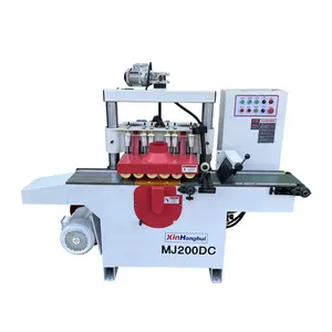 MJ200 woodworking timber sawmill saw machines mill rip board multiple blades cutting sawing machine