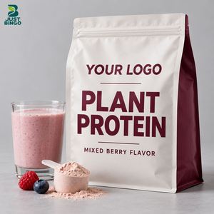 Proteína Vegetal Halal en Sobres, Fórmula y Sabores Personalizados de Marca Privada - Product Image 1